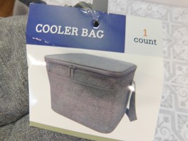 LOT 5 NEW Target Grey Gray Soft Sided Cooler w pouch zipper handle Holds... - $19.79