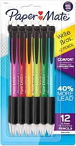 12 Count Paper Mate Mechanical Pencils, Write Bros. Comfort #2 Pencil - $9.36