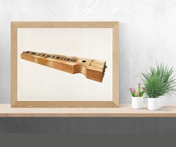 Psalmodicon Stringed Musical Instrument Wall Art Poster Print 14 x 11 in - $19.95