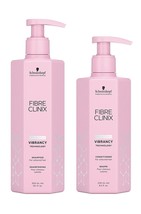 Schwarzkopf Fibre Clinix Tribond Vibrancy Shampoo &amp; Conditioner Duo 8.5oz - £23.58 GBP