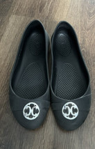 Crocs Gianna Disc Gray Ballet Flats Womens Size 8 Slip on Shoes - £15.78 GBP