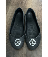 Crocs Gianna Disc Gray Ballet Flats Womens Size 8 Slip on Shoes - £15.48 GBP
