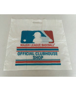 Vintage major league baseball plastic official clubhouse shop shopping bag - £15.44 GBP