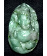 Lord Ganesha In Natural Emerald Gemstone - 22.25 Carats - Certified - €81,30 EUR