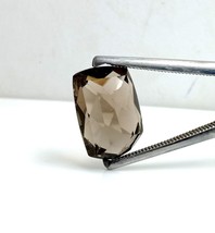 Beautiful 100% Natural Fancy Cut Stone Smoky Quartz A+Quality 21.50 Cts Gemstone - £5.79 GBP