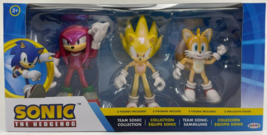 Sonic - 41907 - the Hedgehog Team Sonic Collection Action Figure Set - 3pk - £35.93 GBP