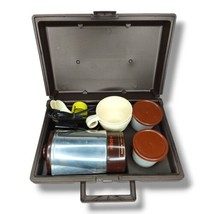 Vintage Nesco Traveler Automatic Coffee Maker Kit Set W/ Case Complete Clean  - £22.90 GBP