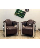 NauticalMart Aluminum Aviator Spitfire Sofa Chair Wing Desk Coffee Table... - $5,469.46 CAD