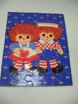 Vintage Rare Hallmark Raggedy Ann and Andy Jigsaw Puzzle 1970s - £7.50 GBP