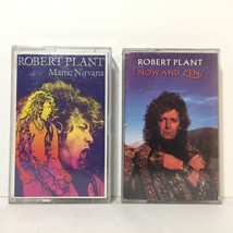 2 Robert Plant Manic Nirvana &amp; Now And Zen Cassette Tapes - £7.75 GBP