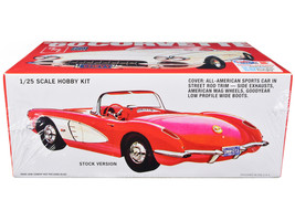 Skill 2 Model Kit 1960 Chevrolet Corvette Street Rods 1/25 Scale Model AMT - $47.41