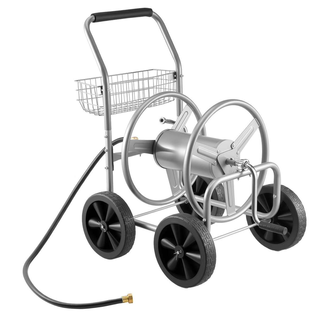 VEVOR Hose Reel Cart, Hold Up to 300 ft of 5/8’’ Hose, Garden Water Hose... - $88.90