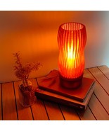 Wavy AMBER table lamp_Two Wavy_3d printed with 99% recycled plastic - LE... - $915.69 MXN