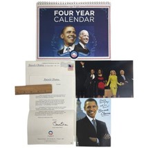 2008 Barack Obama Presidential Campaign Items Calendar Postcard Letter - £22.33 GBP
