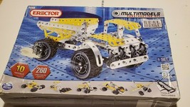 ERECTOR Meccano Multimodel 10 Models Construction Set Real Metal 5560 - $52.35