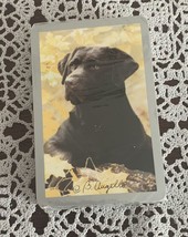 Congress Playing Cards  Black Labrador Dog Lab Vintage Sealed Deck Brand New - £9.45 GBP