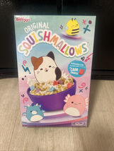 NEW KELLOGGS ORIGINAL SQUISHMALLOWS MARSHMALLOW FLAVOR CEREAL 11.6 OZ (3... - $7.77
