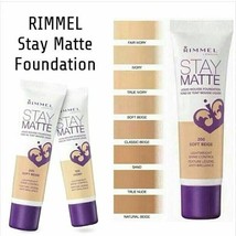 BUY1 GET1 AT 20% OFF (Add 2) Rimmel Stay Matte Liquid Mousse Foundation ... - £4.63 GBP+