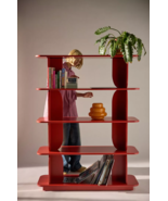 Silas Retro-Modern 5-Tier Bookshelf - $340.00