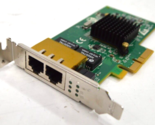 Silicom PEG216-LP Dual Port 1GBASE-T PCI-E Server Adapter Low Profile - £11.99 GBP