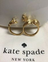Kate Spade New York House Cat And Mouse Ring Size 8 w/ KS Dust Bag New - £35.13 GBP