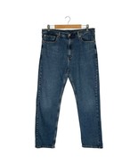 Levis Jeans Mens 505 38X32 Straight Leg Regular Medium Wash Denim Classi... - $29.77 CAD