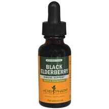 3/29 Herb Pharm Black Elderberry Immune Support Liquid Extract 1 Oz - $11.87