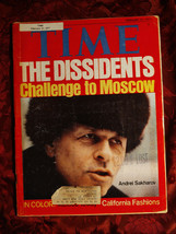 TIME February 21 1977 Feb 77 2/21/77 Soviet Dissidents Andrei Sakharov - £6.02 GBP