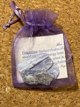 Blue Kyanite. Beautiful healing stones. - £3.90 GBP