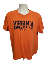 2006 2007 University of Virginia Cavaliers Adult Large Orange TShirt - £11.87 GBP