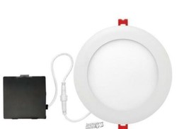 Globe Electric-Designer Ultra Slim 6 in. White Integrated LED Recessed Kit - $39.00 CAD