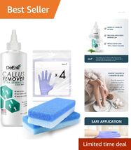 Complete Foot Care Set: Mint Callus Remover, Pumice Stones &amp; Disposable ... - $43.51