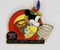 Disney 2003 75 Years With Mickey Mouse With Sheet Music Flex Pin#20363 - £15.94 GBP