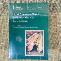 Great American Music Broadway Musicals Bill Messenger 4 DVDs  &amp; Guidebook - £11.82 GBP