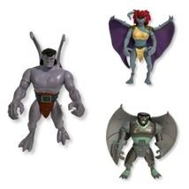 1995 Disney Gargoyles Figure Lot Stone Armor Goliath, Demona, Steel Clan Robot - £65.65 GBP