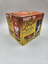 Sip &#39;N Strip Nude Fantasy Drinking Glasses High Ball With Box - Unused - £47.27 GBP