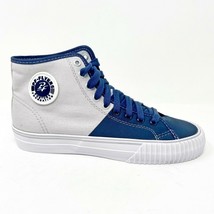 PF Flyer Center Hi Reis Grey Blue Mens Retro Casual Sneakers PM13OH1E - £43.76 GBP