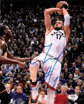 Jonas Valanciunas signed 8x10 photo PSA/DNA Toronto Raptors Autographed - £39.53 GBP