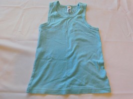 No Boundaries Size S 3/5 juniors women&#39;s Tank Top Sleeveless shirt Lt Blue GUC - £24.23 GBP