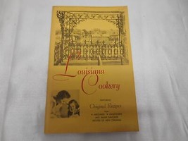 Old Vtg 1954 Louisiana Cookery Cookbook Original Recipes Raymond J. Martinez - £23.72 GBP