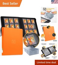 Double-Sided Toploader Binder with Label Spine – Perfect for Card Enthus... - $839.66 MXN