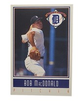 Bob MacDonald 1993 Gatorade Card Baseball Detroit Tigers - Oversized - £4.61 GBP