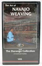 The Art OF Navajo Weaving Durango Collection Southwest Textiles VHS Tape Rare - £11.89 GBP