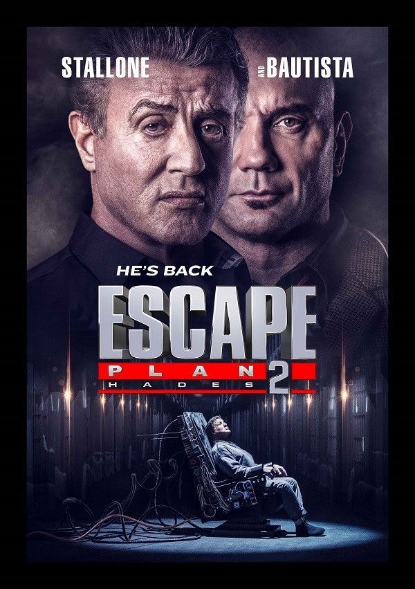 Escape Plan 2 Hades Movie Poster Sylvester Stallone Film Print 24x36" 27x40" - £9.54 GBP - £19.96 GBP