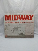 *NO Rulebook* Avalon Hill Midway 4 June 1942 0745 Board Game  - £20.66 GBP