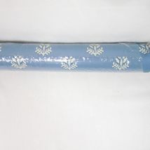 Schumacher Floral Leaf Print Blue 524926 Country Farmhouse Wallpaper Roll - £110.08 GBP