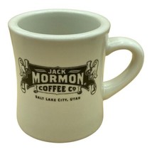 Jack Mormon Coffee Co Mug Get Mugged SLC Utah - £13.26 GBP