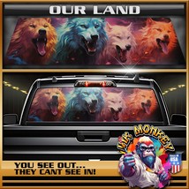 Our Land - Truck Back Window Graphics - Customizable - £43.35 GBP+