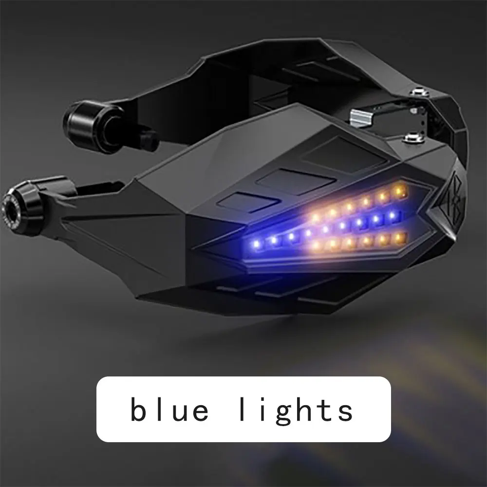 Motorcycle Hanuards Hand Guards LED Protector   valkyrie 1500 deauville transalp - £322.32 GBP