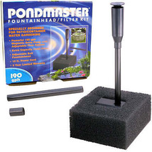 Pondmaster Small Pond Fountainhead &amp; Filter Kit with Mag Drive Pump - £65.09 GBP